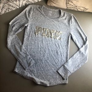 Pink long sleeve shirt